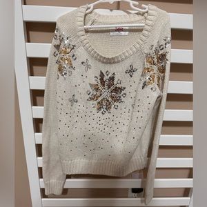 Justice fancy sprakling sweater
